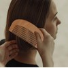Thyonta 2 PCS Labour Comb - 10 CM Handmade Wooden
