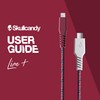 Skullcandy 6-Foot Line Plus Braided USB-C to Lightning Cable (Vice/Crimson)