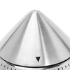 Pointed Mechanical Timer Clear Scale Stainless Steel Cooking Mechanical Reminder
