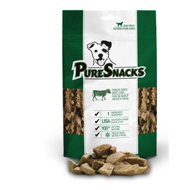 Puresnacks Beef Liver Freeze-Dried Treats For Dogs, 6.98Oz / 198G | Value Size