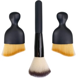 3 Pack Exquisite Microfiber Duster Brushes, Feather Duster,Car Interior Cleaning Brush - Cleaning Tool Efficient Dust Removal for Car Interior, Computers, Keyboards, Photo Frames, Digital Devices
