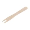 Tessera Bio Products QA125CFSC 2 Pronged Wooden Fork 12cm Length