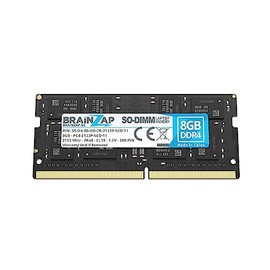 BRAINZAP 8 GB DDR4 RAM SO-DIMM PC4-2133P-SEO-11 2Rx8 2133 MHz 1.2V CL15 Notebook Laptop Memory Module Unbuffered Non-ECC