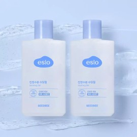 Seedbe 씨드비 수딩젤 바디 로션 크림 보습 진정 이슬로 300ml x 2개 Seedbee Soothing Gel Body Lotion Cream Moisturizing Calming Dew 300ml x 2 [Dew Isol Cushion Gel 300ml x 2 pieces]