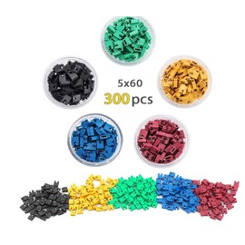 300 Pcs Connector Housing Male/Female Pin Connector 40 Pin 2.54mm Pitch Pin Headers - Durable and Versatile