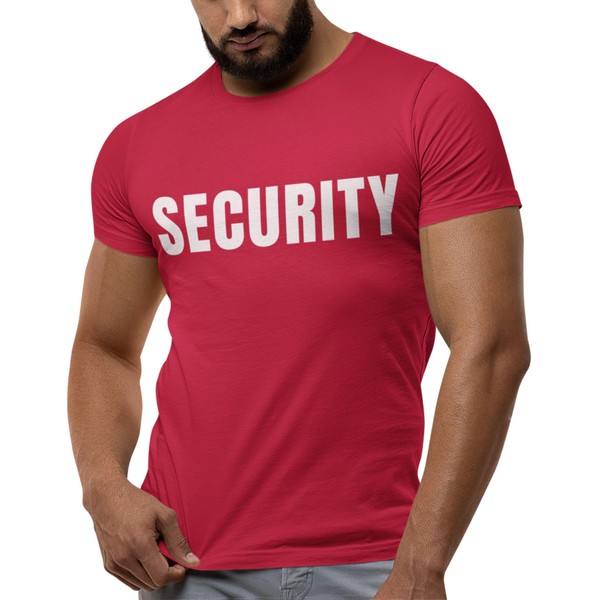 Sweet Gisele Security Uniform T-Shirt for Men, Staff T Shirt
