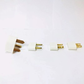 SEVEN STAR 4-PACK  US EU UK AU International Travel Adapter AC Power Plug Charger Converter