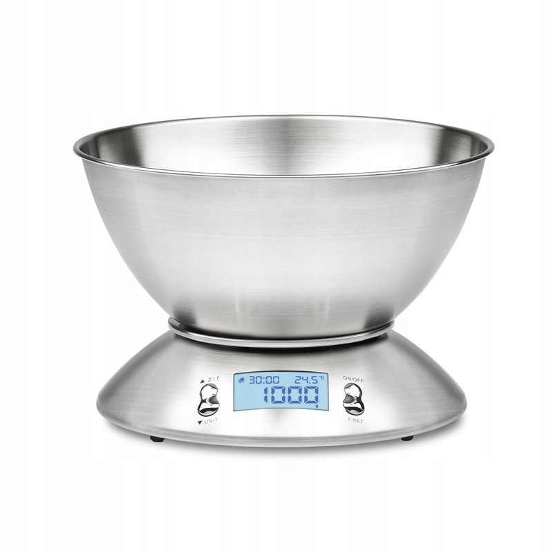 LTC LCD Kitchen Scales WG117 Precision Kitchen Scales with Bowl