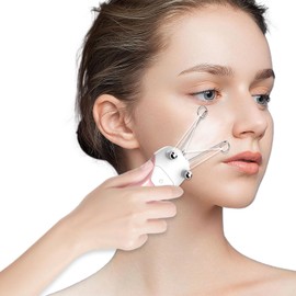 Pink Facial Threading Hair Removal Electric Women's, USB Rechargeable Electric Hair Removal Device, Faces Delicate Device Depilation for Fine Hairs on Face, Chin, Upper Lip, Arms