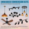 gezee R5 and 6 Recessed Can Light Conversion Kit, for