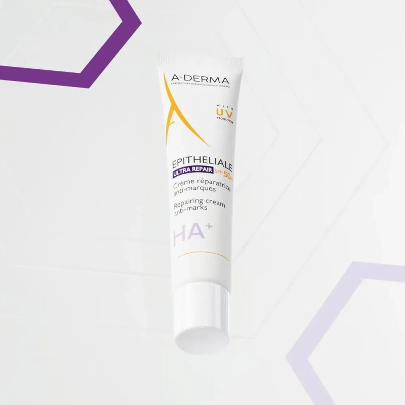 Crema Epitheliale Ultra Repair A-Derma 40 ml FPS 50+ Protector