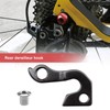 Create idea Derailleur Hanger Rear Derailleur Adapter 2 Pieces Black