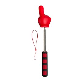 Telescopic Teachers Pointer Stick Extendable Finger Pointer Stick Pointing Stick for Classroom Supplies Presentation, Red