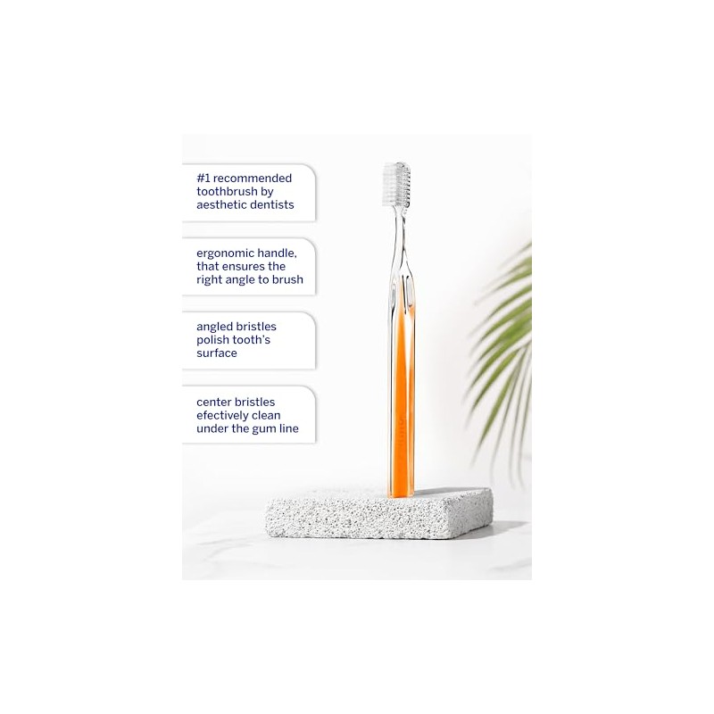 Supersmile Crystal Collection - Cepillo de dientes, color naranja