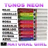 Natural Girl Gama Completa Delineadores De Colones Neón Natural Girl