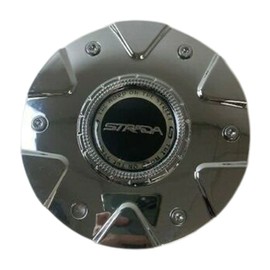 Strada Dolce Wheels S19 62322295F-1 Chrome Wheel Center Cap