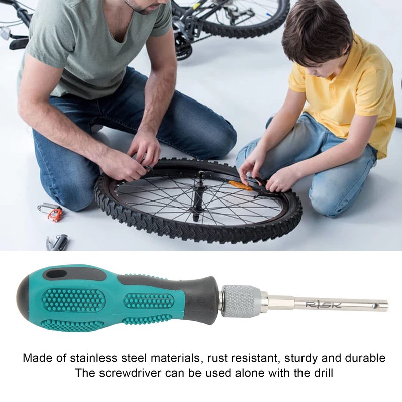 VGEBY Bicycle Spoke Nipple Screwdriver Rim Spoke Hat Retainer Wheel