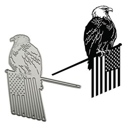 Flag Bird Metal Die Cuts,Cutting Dies for Card Making Clearance,Embossing Dies for Scrapbooking, DIY Album Paper Cards Art Craft Decoration