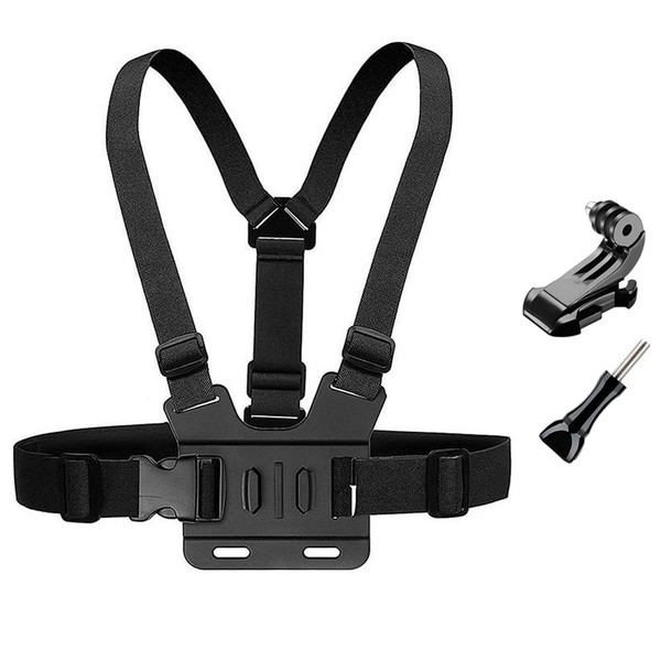 YHTSPORT Chest Mount Harness, Chesty Strap with J Hook Adapter,