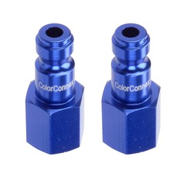 ColorConnex Plug (2-Pack), Automotive Type C, 1/4" FNPT, Blue - A72430C-2PK