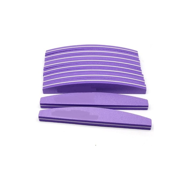 10 PEZZI SQUADO Buffer per Unghie, Doppio Lima Lato, Lime