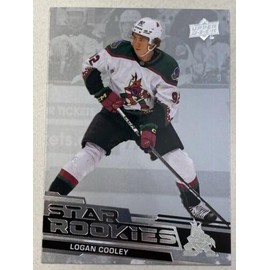 2023-24 Upper Deck Star Rookies #3 Logan Cooley Rookie Card RC Hockey Card Arizona