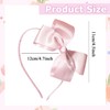 HIFANMM Bow Headband Pink Bow Knot Hair Accessories for Women
