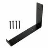 SUL Heavy Duty Floating Mild Steel Shelf Brackets with Lip,