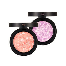 The Face Shop Marble Beam Blush and Highlighter 7g 01 Love Pink / 더페이스샵 마블빔 블러쉬 앤 하이라이터 7g 01 사랑핑크빛