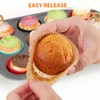 Standard Natural Cupcake Liners for Baking 200 Counts - Caperci
