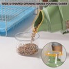 TkoYuHm Bird Seed Storage Container with Pouring Spout & Measuring
