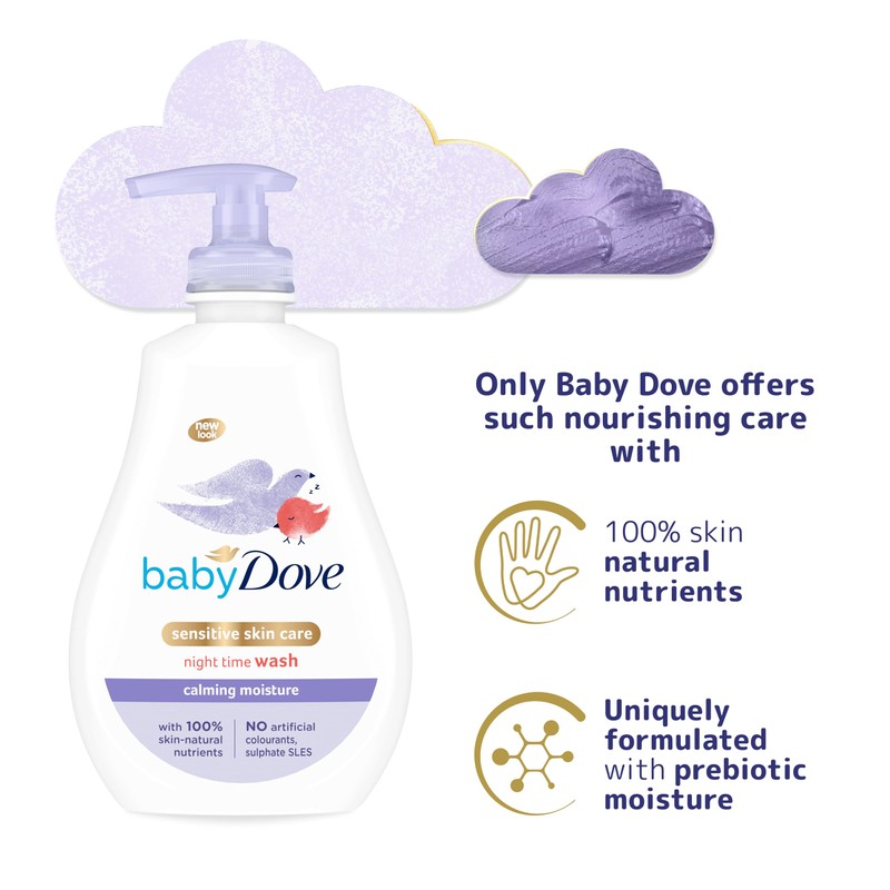 Baby Dove Calming Moisture Head to Toe Baby Wash 400
