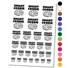Smart Cookie Chocolate Chip Teacher Student Temporary Tattoo Water Resistant