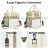 LOKASS Lunch Box for Women/Men-16L-Insulated Lunch Bag, Expandable Double-layer Leakproof