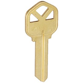 Ilco Kwikset KW1 Key Blanks - Box of 250, Brass