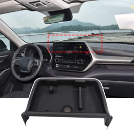 PIUGILH Center Navigation Screen Storage Box Compatible with Toyota Grand Highlander 2024+ Accessories, Center Navigation Screen Dash Board Storage Tray Organizer