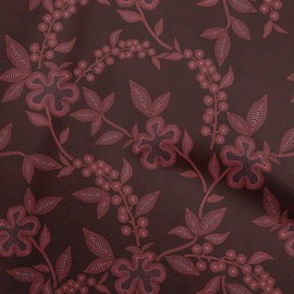oneOone Velvet Red Fabric Floral Quilting Supplies Print Sewing Fabric by The Yard 58 Inch Wide
