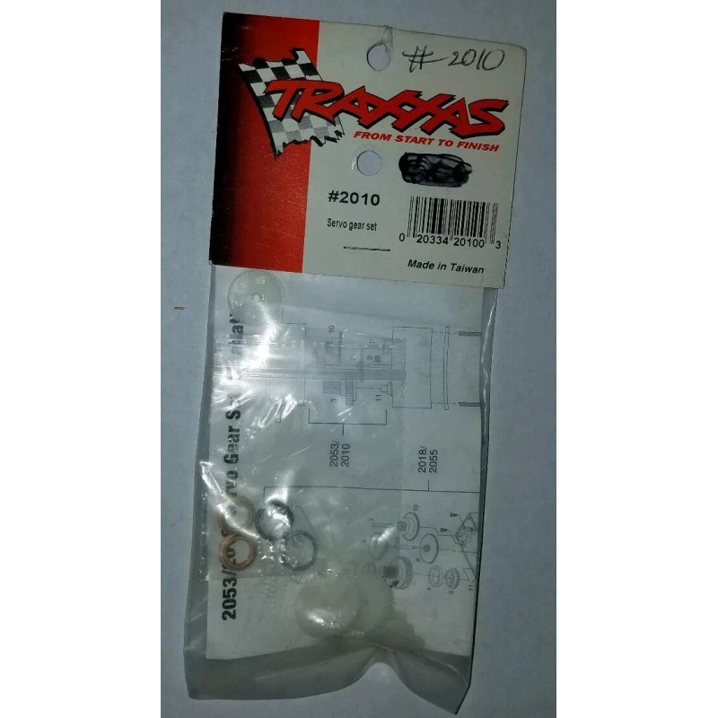 TRAXXAS SERVO GEAR & BUSHING SET FITS 2018 SEVRO RC