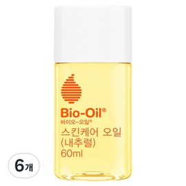 Bio-Oil Skin Care Oil Natural, 60ml, 6 pcs / 바이오오일 스킨케어 오일 내추럴, 60ml, 6개