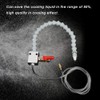 Mist Coolant Cooling Sprayer Nozzle for Engraving Machine Lathe (White)