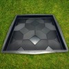 BETONEX Plastic Molds Concrete Patio Paving Mold Slabs Chestnut -