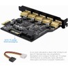 YABOANG USB 3.2 PCI-E Card Gen1 PCI Express 5-Port Card