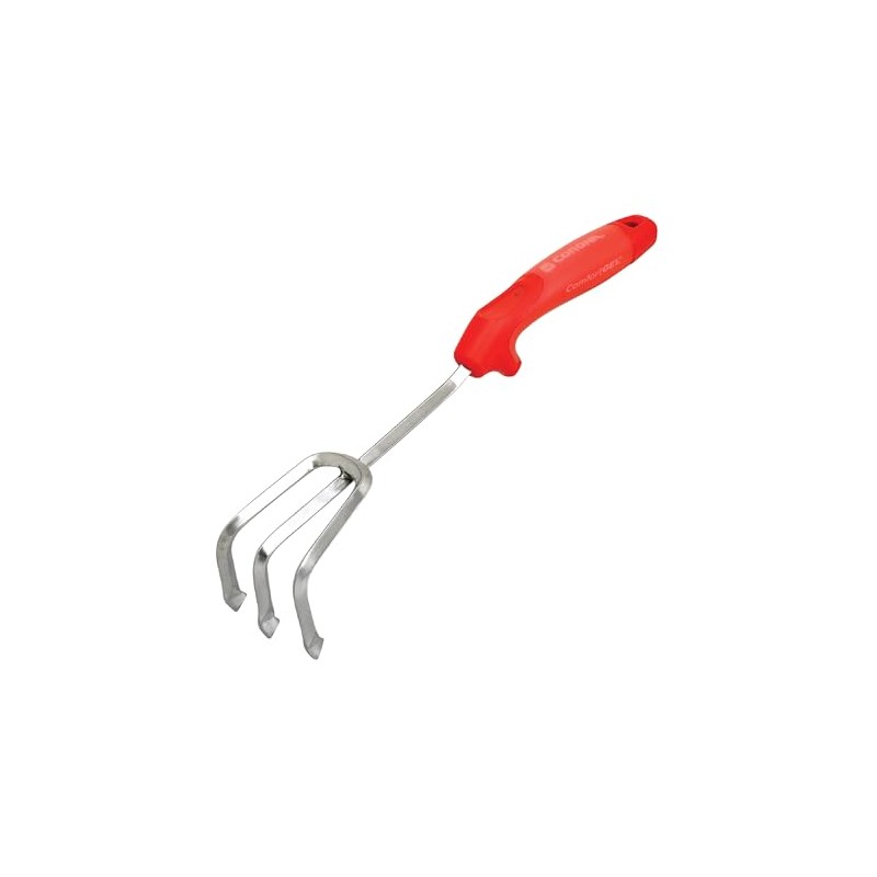 Corona Premium Stainless Steel ComfortGEL Cultivator caltivator, red