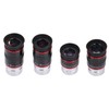 1.25" 68° Ultra Wide Angle FMC Eyepiece Kit 6+9+15+20mm for