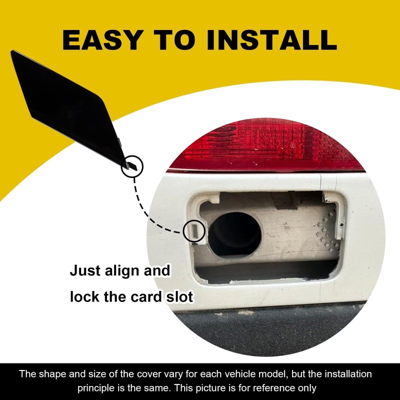 Goholy Car Rear Bumper Tow Hook Cover Compatible with Volvo