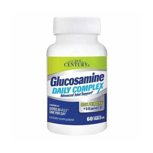 Glucosamine Daily Complex 60 Tabs  by 21st Century