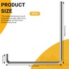 2 Piece Window Adjustment Tool Set, Curved Hexagonal 4 mm