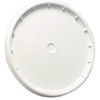 LEAKTITE 6GLD 5 -Gallon lon White Plastic Pail Lid