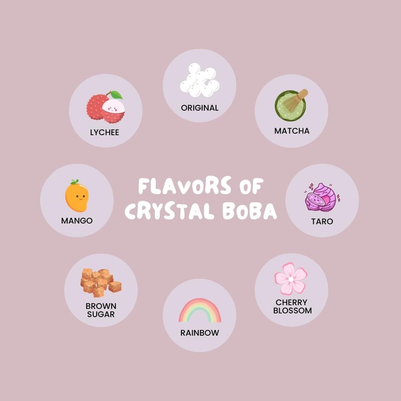 Bossen Crystal Boba (Brown Sugar)