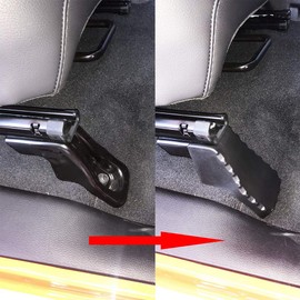 JSTOTRIM 6P Anti-dust Seat Bracket Fixing Bolts Cover Trims for 2018 2019 Jeep Wrangler JL Accessories